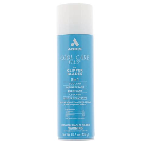 Cool Care Andis Plus Lubricante Spray En Clipper Y Shaver