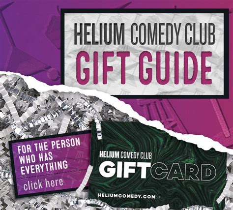 Helium Comedy Club T Guide Buffalo Place