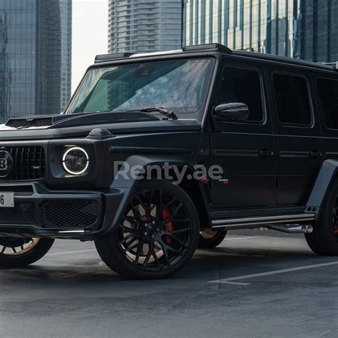 Rent A Mercedes G700 Brabus Matte Black 2020 ID 04924 In Dubai