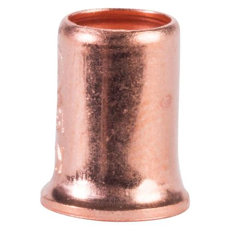 18 10 Awg Copper Crimp Sleeve Wire Connectors 100 Pack Sb1810 The