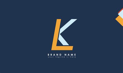 Alphabet Letters Initials Monogram Logo Lk Kl L And K 14158000 Vector