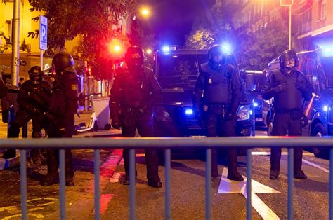 As Ha Blindado La Polic A La Sede Del Psoe Hoy Por La Manifestaci N En