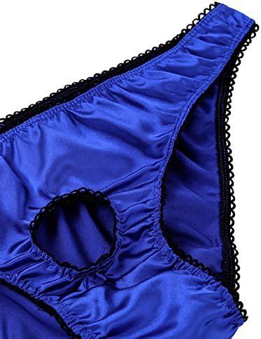 TiaoBug Herren sexy Slip Unterwäsche mit Penisöffnung Männer Bikini Slips Briefs Low Rise