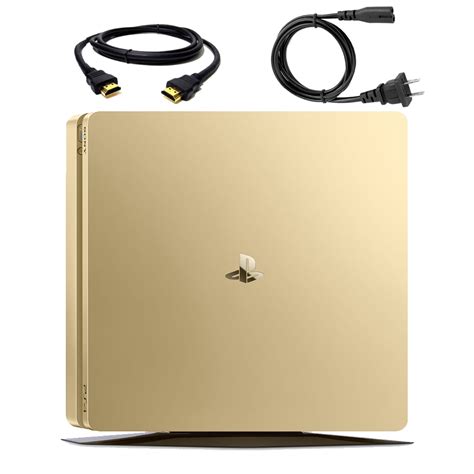 Refurbished Sony PlayStation 4 Slim 1TB Gold Console Walmart