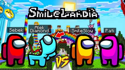 Gramy W Among Us Na Smilelandia W Minecraft Smileslow Sebek Pati