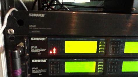 Changing a Wireless Frequency on Shure UR40 D UHFR Wireless Guitar ...