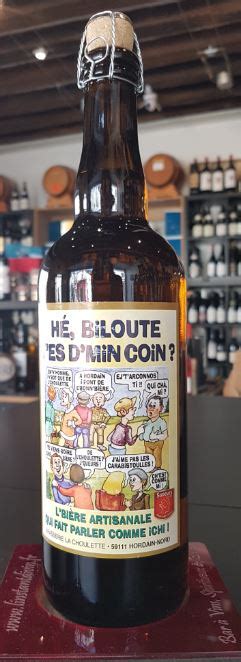 LA HÉ BILOUTE BLONDE 75CL 7 VOL Bières L Instant Di Vin Caviste et Bar à vins 77