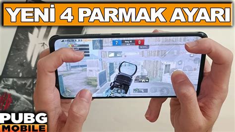 EN KOLAY 4 PARMAK HASSASİYET AYARLARI PUBG MOBİLE YouTube