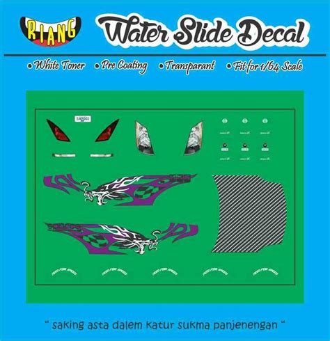 Jual Decal Waterslide Hot Wheels Nissan Z Fairlady Rachel Teller Kota Denpasar CCNK