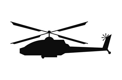 Icono De Silueta De Helic Ptero Vector En Vecteezy