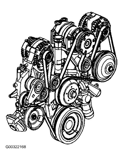 Serpentine Belt Diagram Chevy Trailblazer Vortec Ch