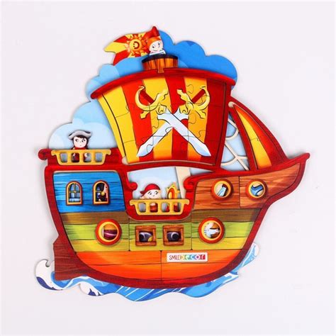 Пазл Пиратский корабль - купить с доставкой по выгодным ценам в ...