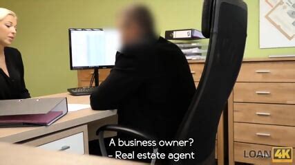 First Porn Casting Of Karol In Office Of Loan Manager