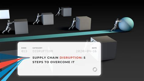 Supply Chain Disruption 5 Steps To Overcome It