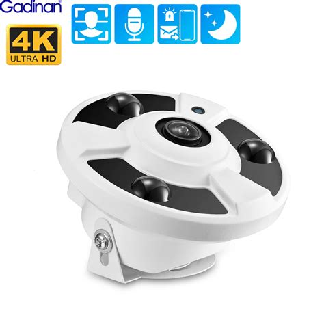 Ip Cameras Gadinan Wired Camera Face Detection K Mp Mm Hd Night