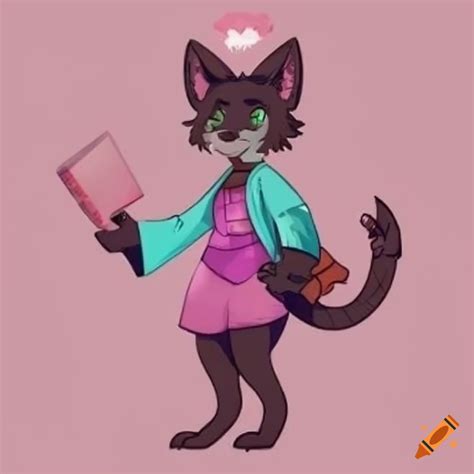 Character Adoption With A Furry Design On Craiyon