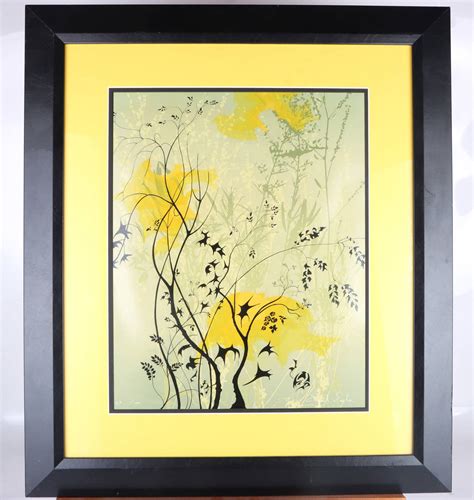Eyvind Earle Signed Flora And Fauna Serigraph Auction