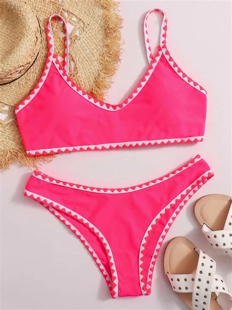 Neon Pink Bikini Swimsuit Artofit