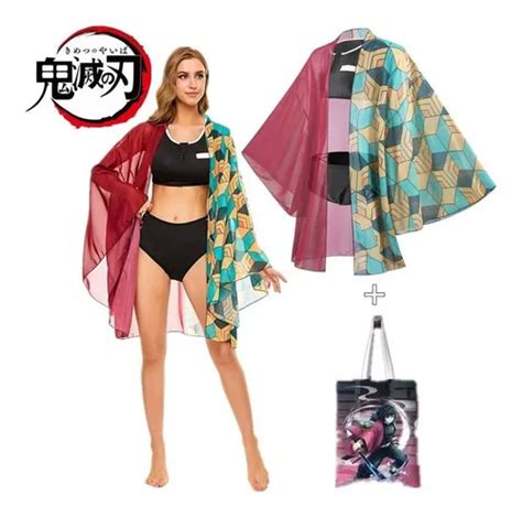Demon Slayer Bikini Giyu Tomioka Y Bolsa De Lona Cuotas sin interés