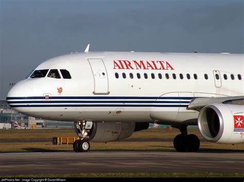 9H AEH Airbus A319 111 Air Malta DarrenWilson JetPhotos