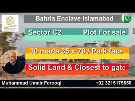 Bahria Enclave Islamabad Sector C Plot For Sale Marla X