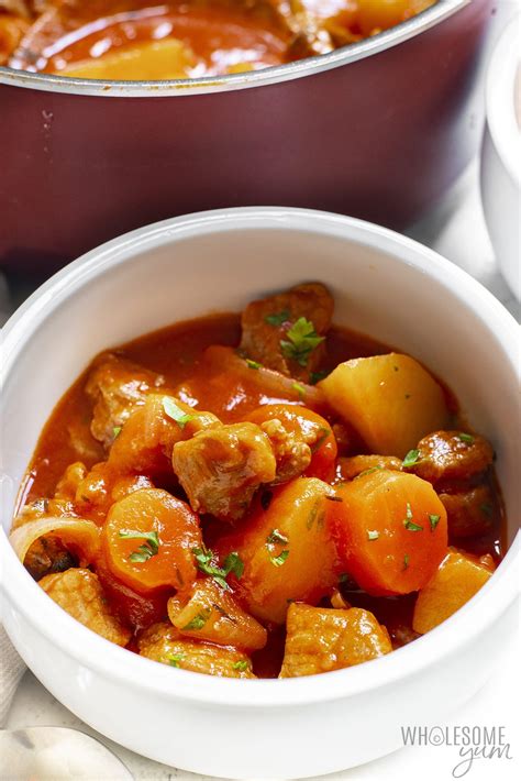 Pork Stew Recipe Easy Hearty Wholesome Yum