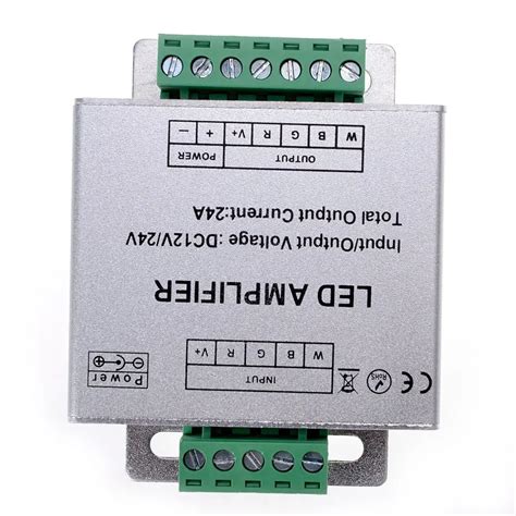 4ch 4 Channel Rgbw Amplifier For For 5050 3528 Led Strip Light Dc 12v