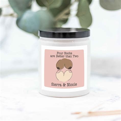 Four Boobs Are Better Than Two Lesbian Couple Girlfriend Etsy