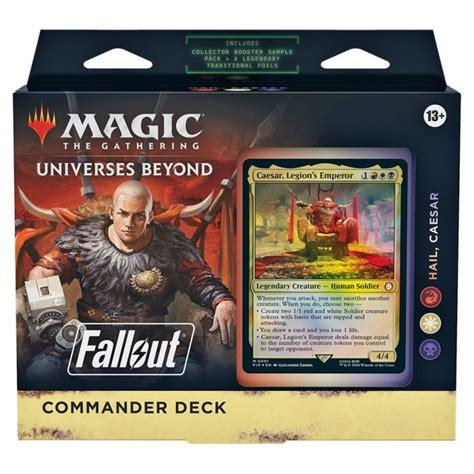 Mtg Fallout Commander Decks Set Of 4 Mind Games