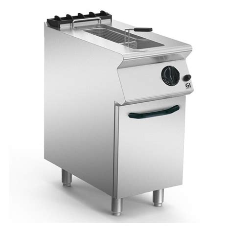 Gastro Inox 700 High Performance Gasfritteuse 15 Liter 40cm Stehendes