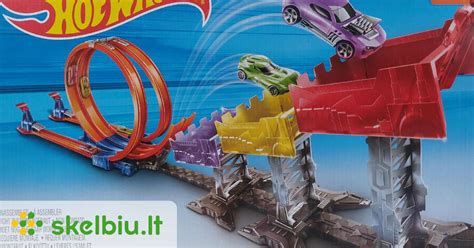 Hot Wheels Lenktyni Trasa Su Triukais Super Score Skelbiu Lt