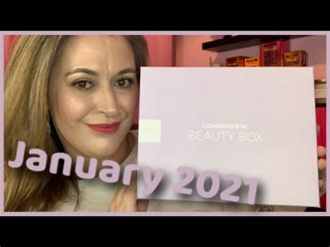 LOOKFANTASTIC January 2021 Beauty Box Unboxing New Year Same Me Edit