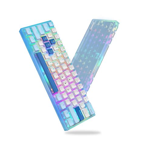 Buy Percent Keyboard Mechanical Womier Wk Hot Swappable Keyboard Ultra Compact Rgb