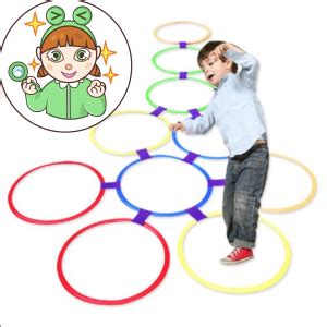 Координационные кольца с зажимами наборы 10 (38 см)