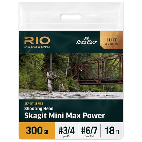 RIO Elite Skagit Mini Max Power Shooting Head – Ed's Fly Shop