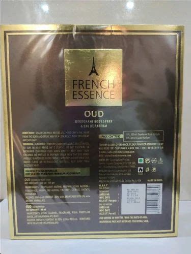 French Essence Oud Deodorant Perfume Set at best price in New Delhi