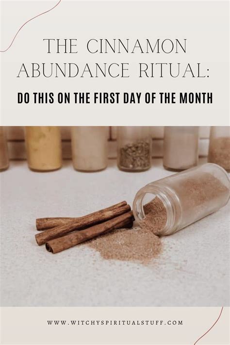 The Cinnamon Abundance Ritual: Do This on the First Day of the Month ...