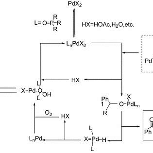 Proposed Mechanism For Pdii Tpo Catalyzed Oxidation Of Alcohols