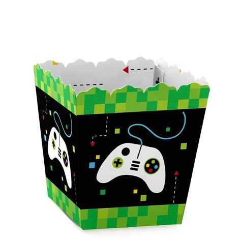 Big Dot Of Happiness Game Zone Party Mini Favor Boxes Pixel Video