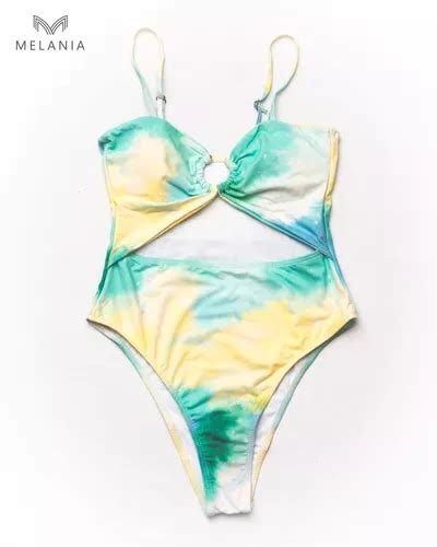 Traje De Baño Mujer Enteriza Una Pieza Malla Bikini Verano Meses sin intereses