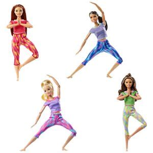 Barbie Made To Move Doll With Flexible Joints Long Wavy Brunette