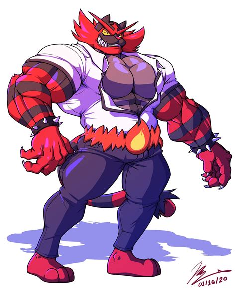 Incineroar by YongDasom Pokémon Sun and Moon Know Your Meme