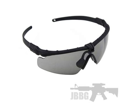 Tactical Shooting Glasses for Airsoft Black - Just Airsoft Guns