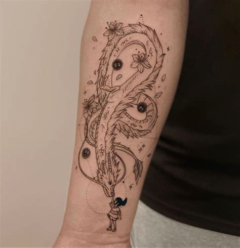 Spirited Away Tattoo Spirited Away Tattoo Tattoos Daegu