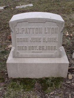 John Patton Patton Lyon Sr M Morial Find A Grave