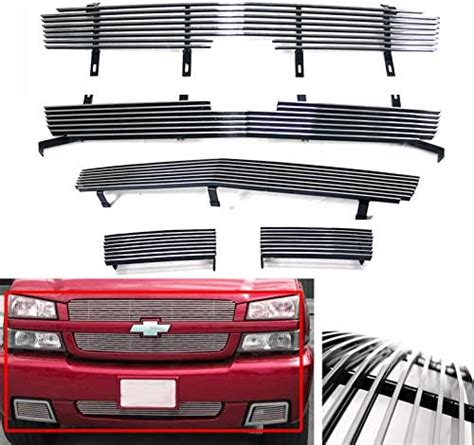 Amazon ZMAUTOPARTS Front Bumper Upper Lower Billet Grille Insert