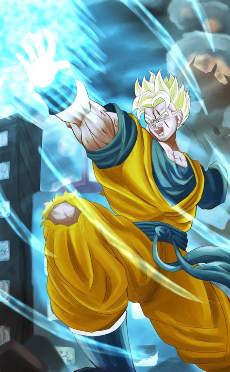 Gohan Future Ssj 1 Kamehameha Dragon Ball Super Dragones Dragon Ball