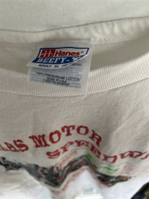 RARE Vintage 90s Nascar Single Stitch Graphic Tshirt Gem