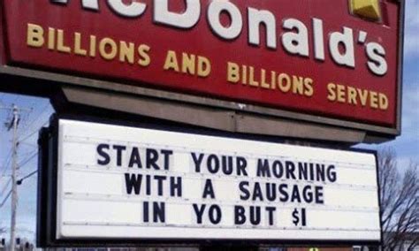 Funny Fast Food Signs | Photos of Hilarious Fast Food Sign FAILs