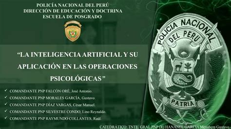 Inteligencia Artificial Y Operaciones PsicolÓgicas Modificadopptx